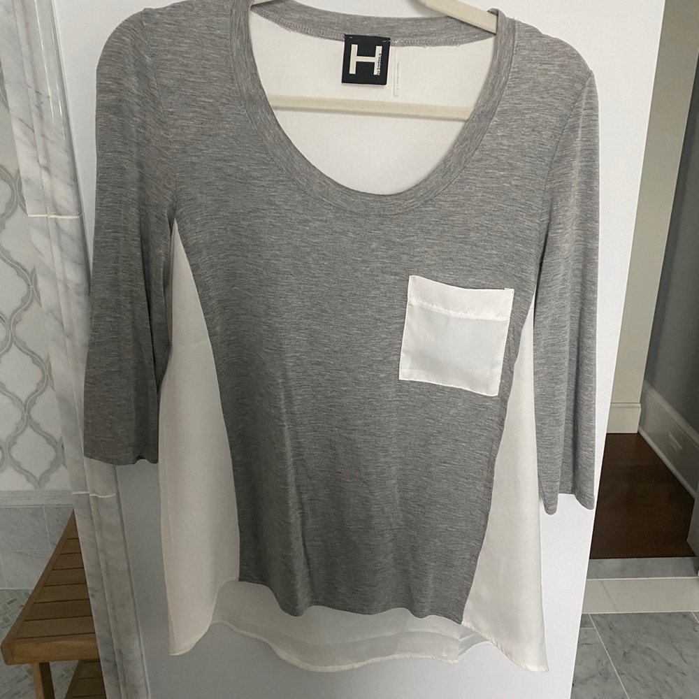 3/4 Sleeve Silk/Cotton Shirt